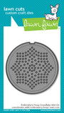 Embroidery Hoop Snowflake Add-On Die, Lawn Fawn