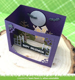 Shadow Box Card Halloween Add-On Dies, Lawn Fawn