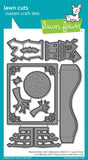 Shadow Box Card Halloween Add-On Dies, Lawn Fawn