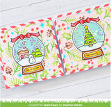 Winter Sprigs Background Stencils, Lawn Clippings - Lawn Fawn