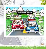 Car Critters Road Trip Add-On Stamp Set, Lawn Fawn