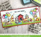 Yappy Birthday Add-On Stamp Set, Lawn Fawn