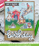 Pawsome Birthday Stamp Set, Lawn Fawn