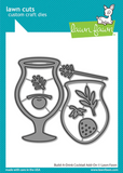Build A Drink Cocktail Add-On Dies, Lawn Fawn