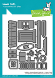 Build a House Beach Add-On Dies, Lawn Fawn
