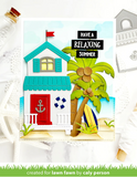 Build a House Beach Add-On Dies, Lawn Fawn