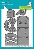 Tiny Gift Box Anglerfish Add-On Dies, Lawn Fawn
