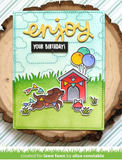 Scripty Enjoy Dies, Lawn Fawn