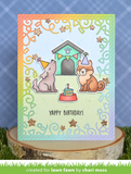 Let's Celebrate Backdrop Dies, Lawn Fawn
