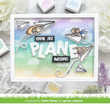 Just Plane Awesome Stamp Set, Lawn Fawn