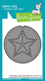 Embroidery Hoop Star Add-On Die, Lawn Fawn