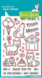 Yappy Birthday Dies, Lawn Fawn