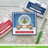 Say What? Holiday Critters Stamp Set, Lawn Fawn