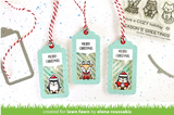 Say What? Holiday Critters Stamp Set, Lawn Fawn