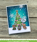 Say What? Holiday Critters Stamp Set, Lawn Fawn