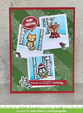 Say What? Holiday Critters Stamp Set, Lawn Fawn