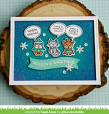Say What? Holiday Critters Stamp Set, Lawn Fawn