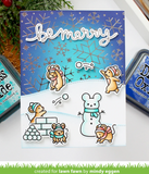 Snowball Fight Stamp Set, Lawn Fawn