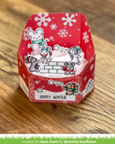 Snowball Fight Stamp Set, Lawn Fawn