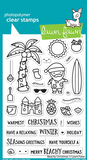 Beachy Christmas Stamp Set, Lawn Fawn