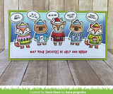 Ugly and Bright Stamp Set, Lawn Fawn