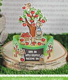 Platform Pop-Up Hillside Inserts Dies, Lawn Fawn