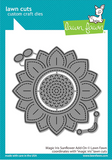 Magic Iris Sunflower Add-On Dies, Lawn Fawn