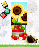 Magic Iris Sunflower Add-On Dies, Lawn Fawn