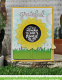 Magic Iris Sunflower Add-On Dies, Lawn Fawn