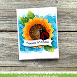 Magic Iris Sunflower Add-On Dies, Lawn Fawn