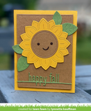 Magic Iris Sunflower Add-On Dies, Lawn Fawn