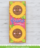 Magic Iris Sunflower Add-On Dies, Lawn Fawn
