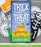 Tiny Gift Box Jack-O-Lantern Add-On Dies, Lawn Fawn