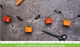 Tiny Gift Box Jack-O-Lantern Add-On Dies, Lawn Fawn