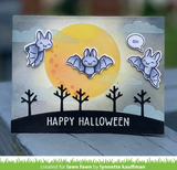 Nighttime Sky Stencil, Lawn Clippings - Lawn Fawn