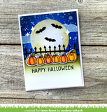 Nighttime Sky Stencil, Lawn Clippings - Lawn Fawn