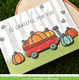 Birch Tree Stencils, Lawn Clippings - Lawn Fawn