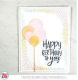 Confetti Mat Elle-ments Dies, Avery Elle