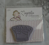 Crown for Tilda or Edwin Stamp, Magnolia Rubber Stamps
