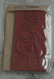 Caladium Rubber Stamp, Twisted Sisters by Sweet November Stamps