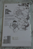 Ornamental Flowers Clear Stamp Set, Basic Grey