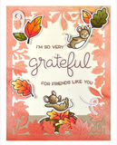 Fall Leaves Backdrop Dies, Lawn Fawn