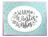 Giant Holiday Messages Stamp Set, Lawn Fawn
