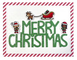 Giant Merry Christmas Dies, Lawn Fawn