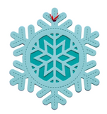 Outside In Stitched Snowflake Dies, Lawn Fawn