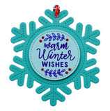 Outside In Stitched Snowflake Dies, Lawn Fawn