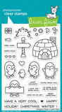 Penguin Party Stamp Set, Lawn Fawn