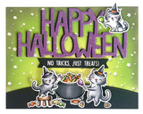 Purrfectly Wicked Stamp Set, Lawn Fawn