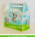 Cloudy Stencil, Lawn Clippings - Lawn Fawn