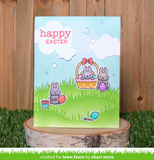 Grassy Hillside Stencils, Lawn Clippings - Lawn Fawn